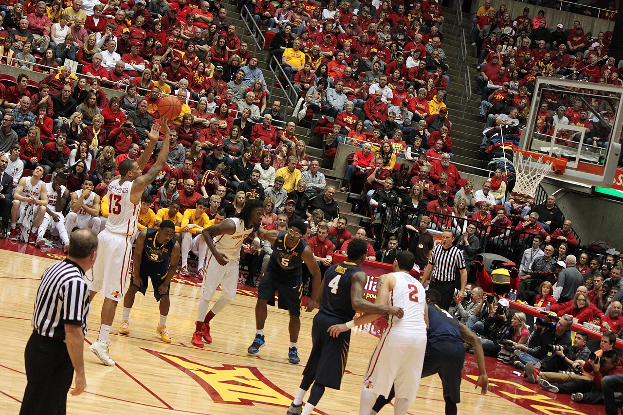 Player at the free-throw line late in a close game with the clock stopped