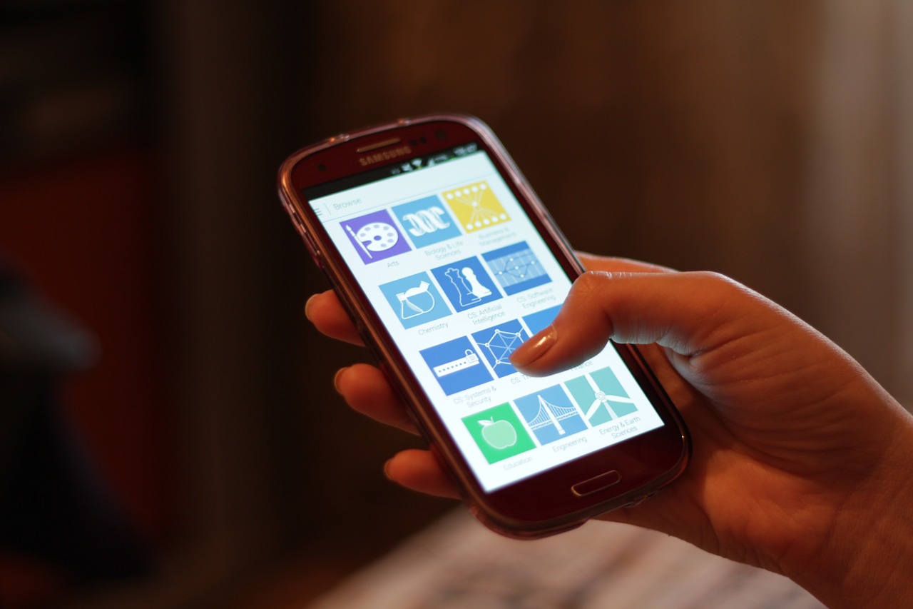 Signing in to an account on a phone with the browser address bar visible